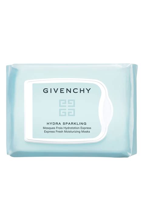 givenchy hydra sparkling maska|Givenchy Hydra Sparkling Express Fresh Moisturizing Masks.